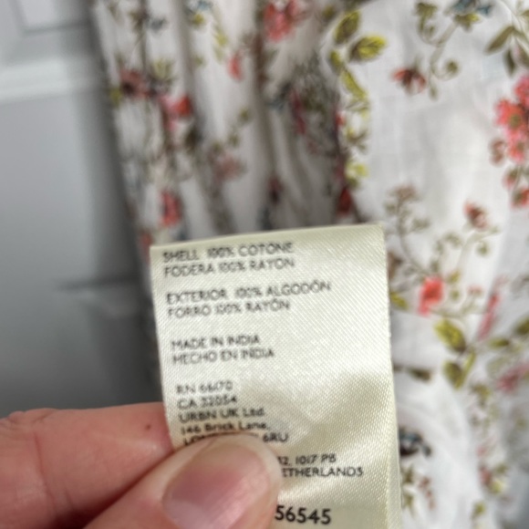 NWT Anthropologie Sleeveless Smocked-Waist
Ruffled Midi Dres Sz Medium - Picture 12 of 16